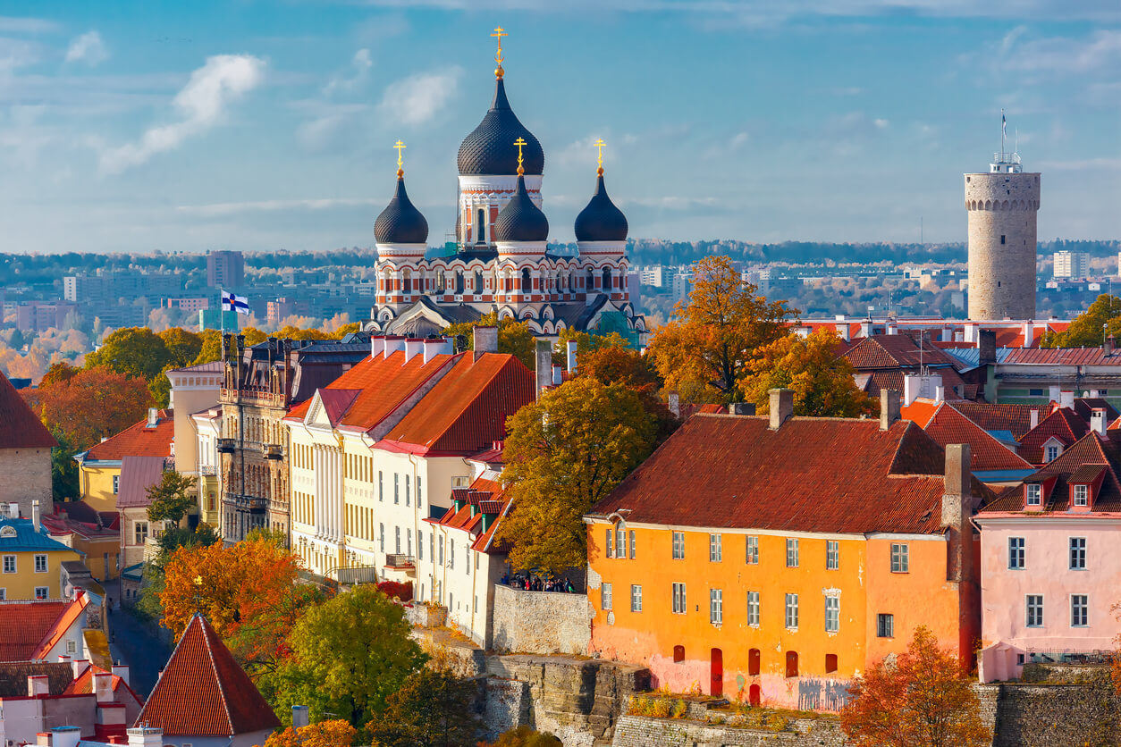 Vädret i Tallinn i September 2025 Genomsnittlig Temperatur i